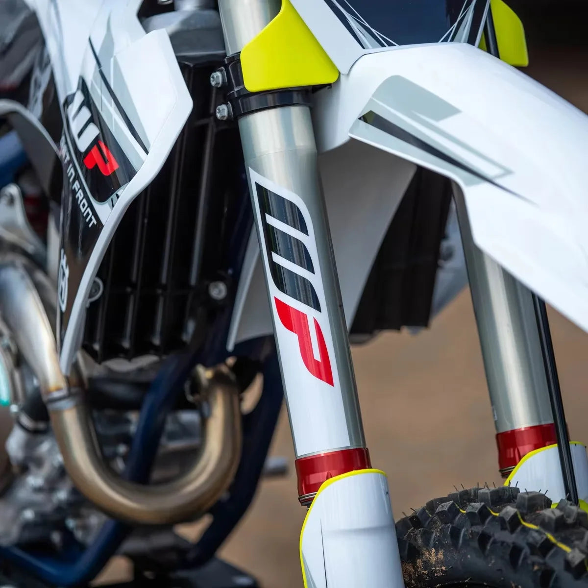 1 Pair Motorcycle Front Fork Stickers Motocross Waterproof Decal for Showa KYB WP Shocks Cool Vinyl Durable Suspension Decals