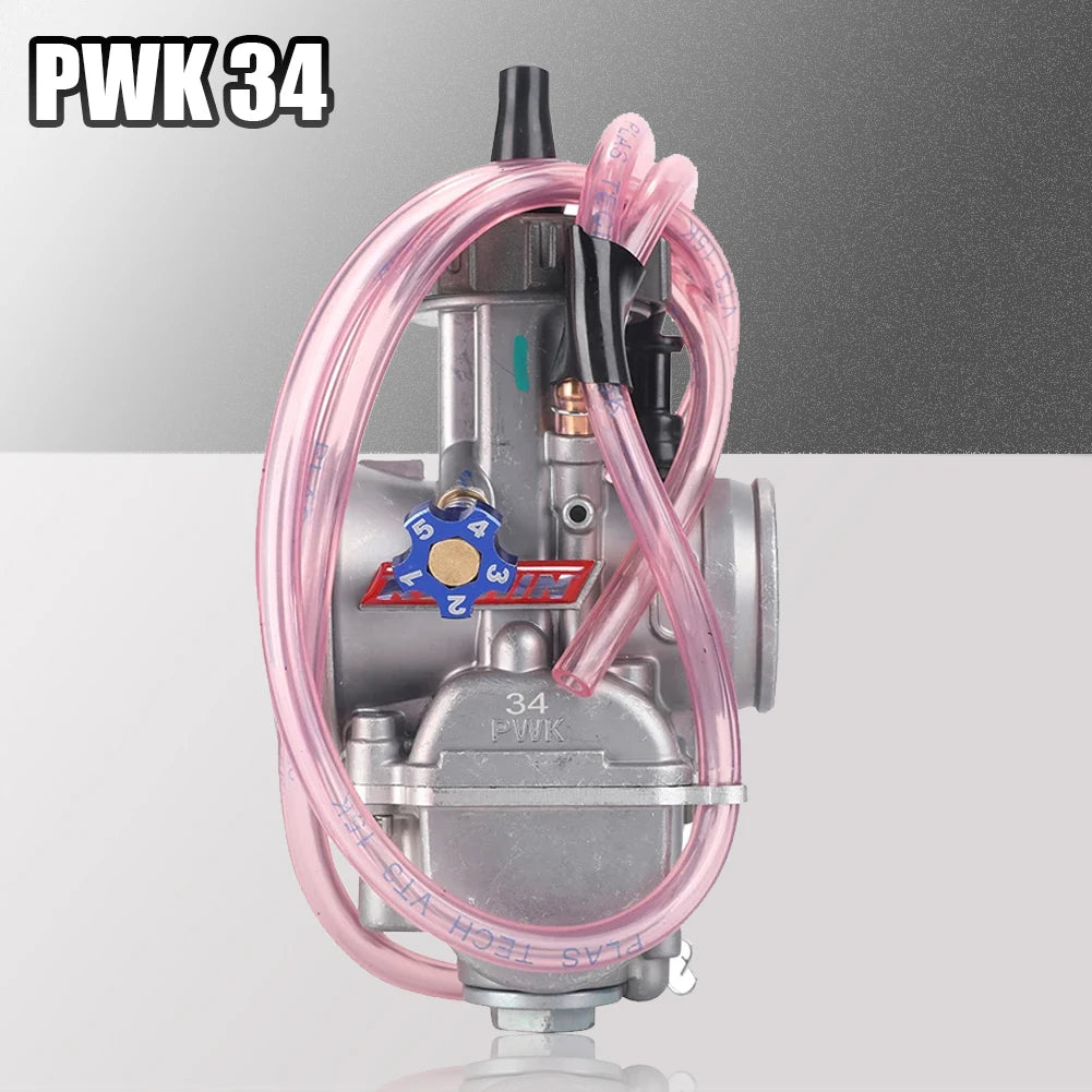 Universal PWK 21 24 26 28 30 32 34mm Motorcycle Carburetor Carburador For Keihin Mikuni Suzuki Yamaha Honda KTM ATV Quad scooter