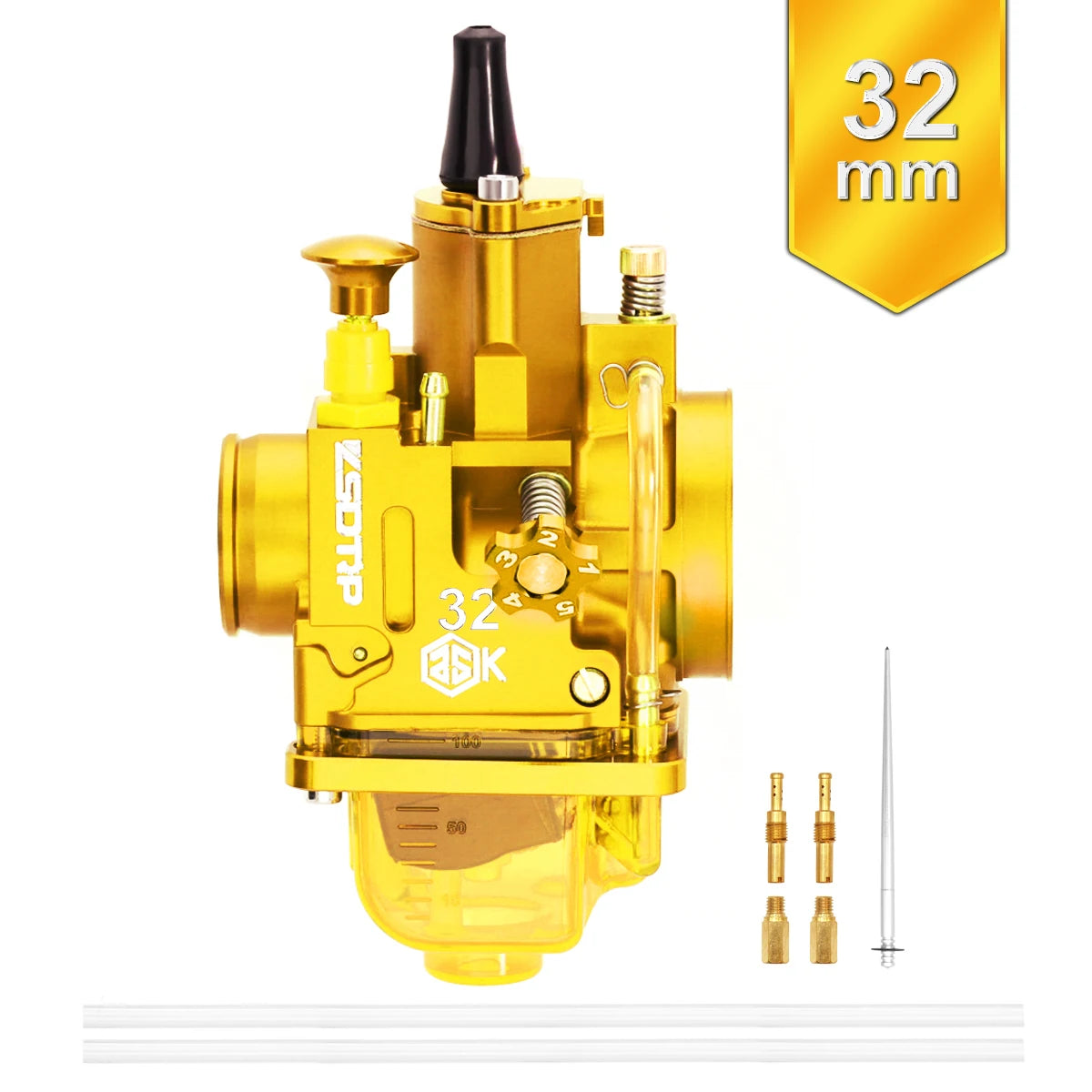 ZSDTRP CNC PWK Carburetor 28 30 32 34mm Universal Racing Carburetor for 2T 4T Engine Motorcycle Scooter ATV