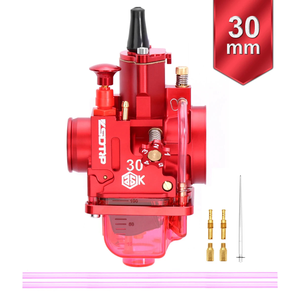 ZSDTRP CNC PWK Carburetor 28 30 32 34mm Universal Racing Carburetor for 2T 4T Engine Motorcycle Scooter ATV