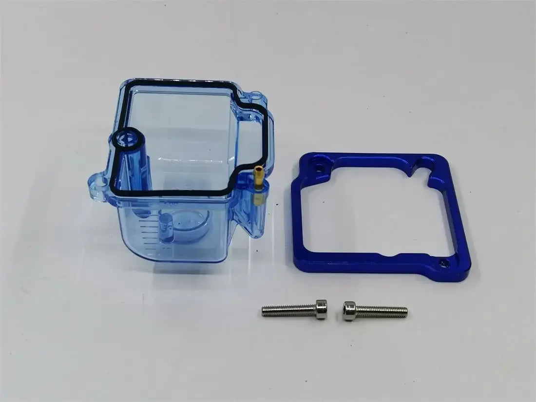 Motorcycle Carburetor 2T 4T Blue Transparent Cover Bowl For Keihin Koso OKO YZ85 Power Jet PWK 21 24 26 28 30 32 34mm Carburador
