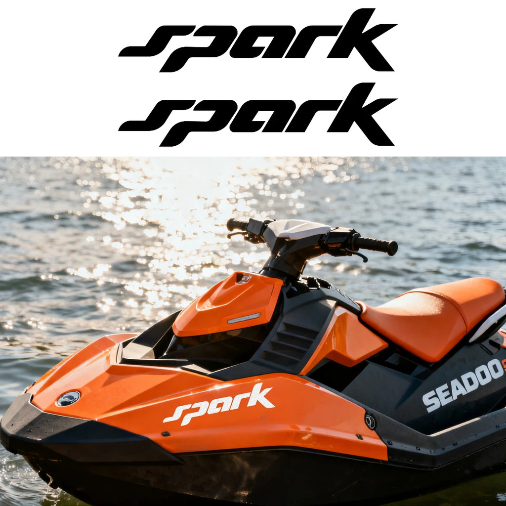 For Sea-doo Jet Ski Spark Trixx Stickers Seadoo boats watercraft mini jet boat decal Reflective Waterproof sticker accessories