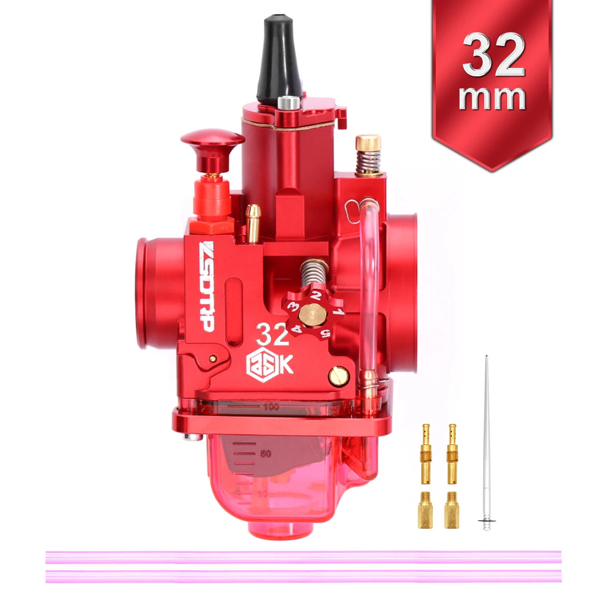 ZSDTRP CNC PWK Carburetor 28 30 32 34mm Universal Racing Carburetor for 2T 4T Engine Motorcycle Scooter ATV