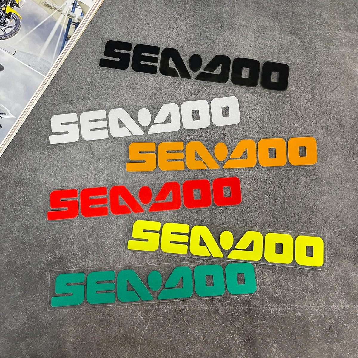 For Sea-doo Jet Ski Spark Trixx Stickers Seadoo boats watercraft mini jet boat decal Reflective Waterproof sticker accessories