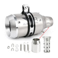 51mm Inlet Motorcycle Modified Escape Pipe Stainless Steel Slip On Exhaust Tail Pipe Universal For Most Motorcycles Scooters