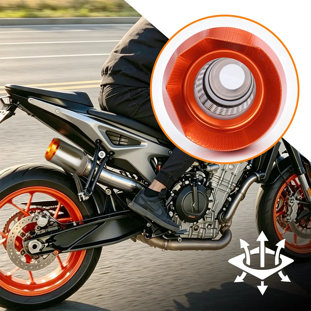 51mm Inlet Motorcycle Modified Escape Pipe Stainless Steel Slip On Exhaust Tail Pipe Universal For Most Motorcycles Scooters