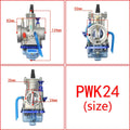 Motorcycle Carburetor 2T 4T Blue Transparent Cover Bowl For Keihin Koso OKO YZ85 Power Jet PWK 21 24 26 28 30 32 34mm Carburador